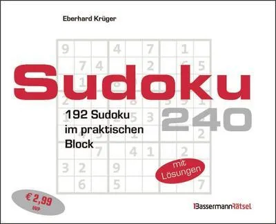 Immagine prodotto di Krüger, Eberhard/Sudokublock 240