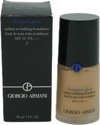 Produktbild von Giorgio Armani Designer Glow Radiant Revitalizing Foundation SPF 15 PA Plus 1 oz