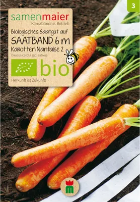 Produktbild von Saatband Karotten Nantaise 2 - 6m Saatband