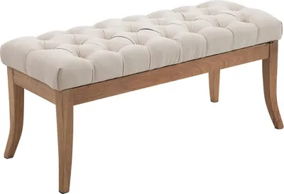 Image de Banc Ramses Tissu antique-clair 150
