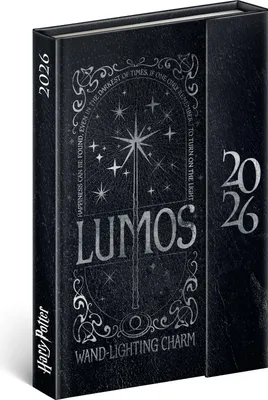 Produktbild von Notique Wöchentlicher Magnetplaner Harry Potter - Lumos 2026, 11 x 16 cm