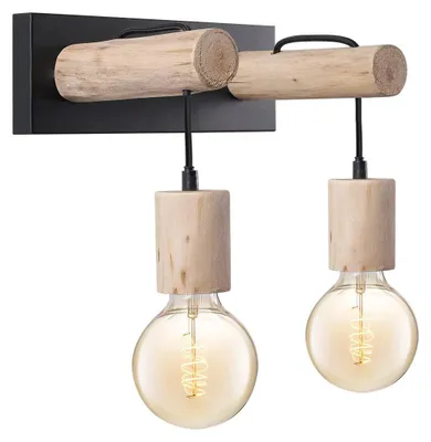Produktbild von Besselink licht F567020-21, 2 Glühbirne(n), E27, Braun