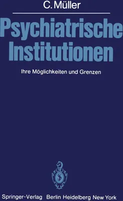 Produktbild von Psychiatrische Institutionen