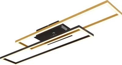 Produktbild von Globo Lighting Deckenleuchte Metall schwarz matt, LED
