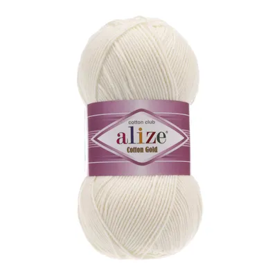 Produktbild von Alize 100 g Baumwolle Gold Premium Wolle 62