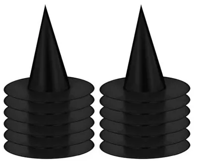 Zdjęcie produktu dla Kapelusz czarownicy czarny halloween karnawał cosplay 12 sztuk