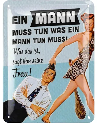 Produktbild von LANOLU retro Blechschilder Sprüche lustig, witziges Geschenk für Mann, Vatertagsgeschenk Schild Vater, vintage Metallschild mit Spruch 15x20