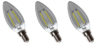 Produktbild von Spectrum E14 LED Lampe 2,5W 150lm 4000K Neutralweiß 230V 3 Stück