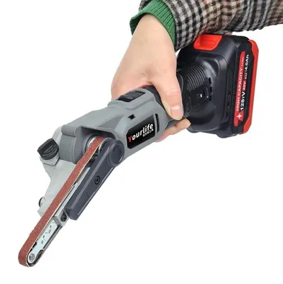 Image de Meuleuse à bande sans fil pour Makita 18V, 6 vitesses