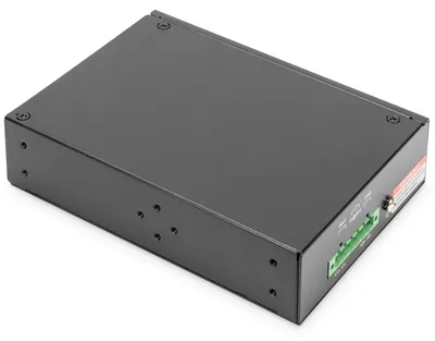 Zdjęcie produktu dla Digitus 8-portowy przełącznik sieciowy Gigabit Ethernet, przemysłowy, niezarządzalny, Nie zarządzany, Gigabit Ethernet (10/100/1000), Pełny dupleks, Montaż naścienny / rzutowanie na sufit