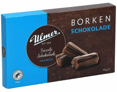 Produktbild von Ulmer Borken Schokolade Vollmilch 75g