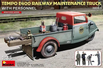 Image de MiniArt 1:35 Tempo E400 Wagon de service ferroviaire (4)