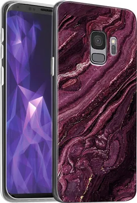 Produktbild von Hülle für Samsung Galaxy S9 Schutzhülle Marmor Motiv Handy Case Silikon Slim Cover
