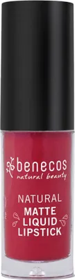 Produktbild von benecos Matte Liquid Lipsticks, Rot, bloody berry, 1 Farben, Frauen, Matte, Flasche