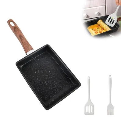 Obrázek produktu pro Pánev na tamagoyaki s nepřilnavým povrchem a odnímatelnou rukojetí