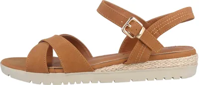 Produktbild von LadyPepp Sandalen in Übergrößen Braun 2TT1061001 Cognac Polyurethangroße Damenschuhe