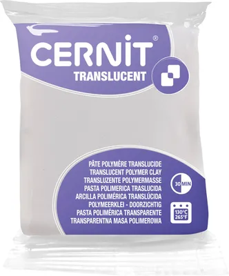 Produktbild von Cernit Translucent 56G Glitterweiss
