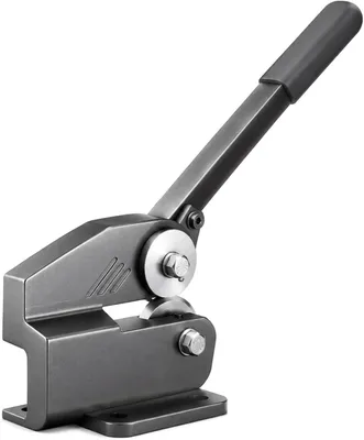 Produktbild von Manuelle Rollenblechschere für Blechbearbeitung aus Stahl, Kupfer und Aluminium, Tischmontage