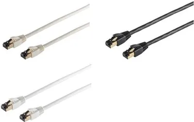 Produktbild von shiverpeaks BS08-41075, 10 m, Cat8.1, F/FTP (FFTP), RJ-45, RJ-45, Schwarz