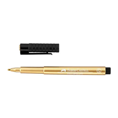 Image de FABER-CASTELL 167397 Pitt Artist Pen marqueur de peinture or 1.5 mm