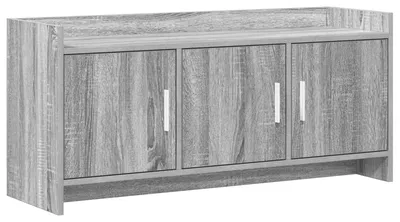 Produktbild von vidaXL TV-Schränk 102 x 33 x 47 cm Grau Sonoma Holzwerkstoff