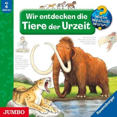Produktbild von Wieso? Weshalb? Warum?/Tiere der Urzeit/CD