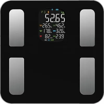 Obrázok produktu pre OROMED Bluetooth inteligentná kúpeľňová váha čierna