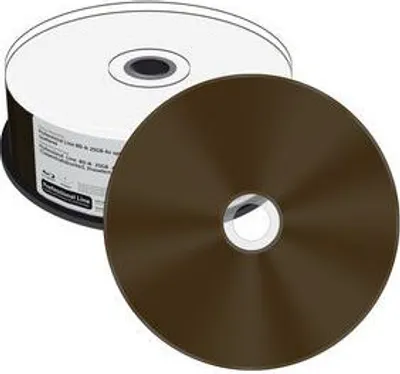Produktbild von MediaRange BD-R 25GB 6x voll bedruckbar weiß 25pcs Cakebox