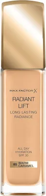 Obrázek produktu pro Max Factor Radiant Lift 85 Warm Caramel SPF 30 - Zářivá pleť s ochranou