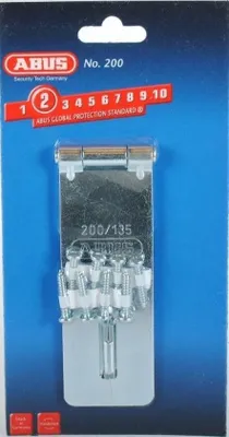 Zdjęcie produktu dla ABUS hasp 200, urządzenie do kłódek, różne rozmiary Rozmiary