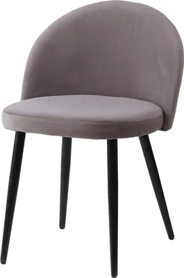 Produktbild von Stuhl Tampa, gepolstert, mit niedriger, halbrunder Rückenlehne, 53 cm breit, 77 cm hoch