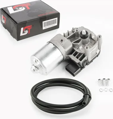 Produktbild von Scheibenwischer Frontwischermotor mit Schlauch Set vorne für Audi A3 8P1 8P7 8PA
