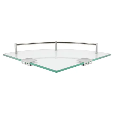 Produktbild von Glasregal Eckregal für das Badezimmer max 4kg
