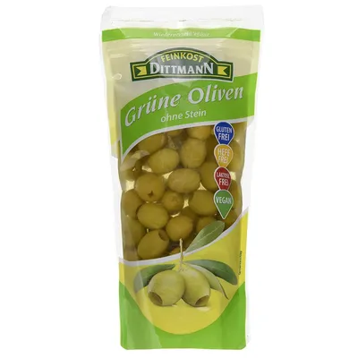Produktbild von Dittmann grüne Oliven ohne Stein