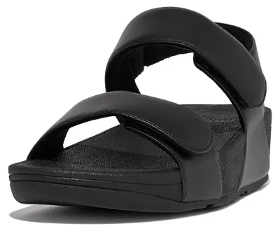 Produktbild von FITFLOP FitFlop Lulu Adjustable Leather Back-Strap Sandals SCHWARZ 43