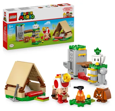 Obrázek produktu pro LEGO Super Mario Captain Toad a jeho tábor, Sada na stavění, 6 rok/roky, Plast, 159 kusů, 247 g