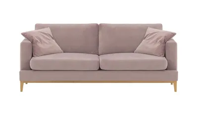 Produktbild von SLF24 - Dreisitzer-Sofa Covex Wood - helllila - Velluto 14
