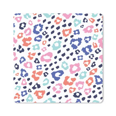 Obrázok produktu pre Podložka pod myš - Tlač pantera - Pastelové farby - Farby - 20x20cm - Rohožka pod myš