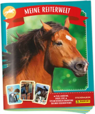 Produktbild von Panini Pferde Mon Club D'E'Quitation Sticker - Meine Reiterwelt (2024) - Sammelsticker - 1 Sammelalbum