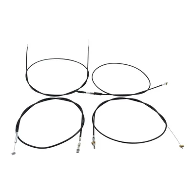 Produktbild von Bowdenzug Set schwarz für Zündapp RS 50 Typ 561-004 (ab FG-Nr. 7003306)