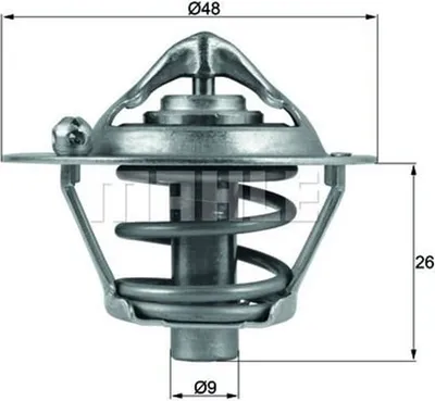 Produktbild von Mahle Thermostat für Ford Mazda Volvo