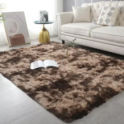 Obrázok produktu pre Hustý, nadýchaný koberec – biely, 160x230 cm