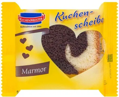 Produktbild von Kuchenmeister Marmor Kuchenscheibe Snack That Kuchensnack 25g