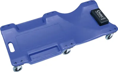 Obrázok produktu pre Montážna valčeková doska CONDOR, nosnosť 130 kg, so 6 kolieskami modrá