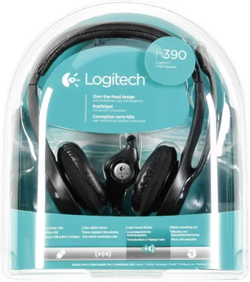 Immagine prodotto di Logitech USB Headset H390 - Cuffie - circumaurali - con cavo