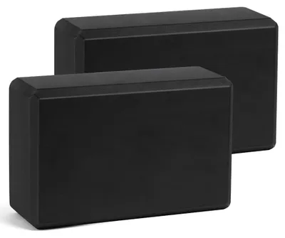 Obrázek produktu pro Jóga blok - Sada 2 ks - Pěna EVA s vysokou hustotou - 23 x 15 x 8 cm