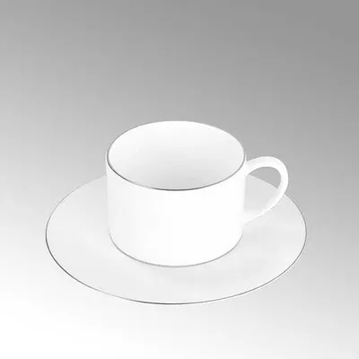Produktbild von Lambert Serene,Tee-/Kaffeeuntertasse,FineBoneChina,weiß/Pl 21555 SP25