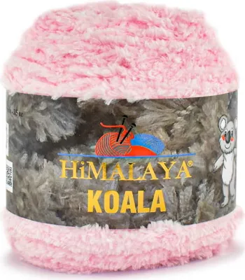 Produktbild von Himalaya Koala 75712 Garn, 100m/100g, Hautfreundlicher Plüsch in Zartrosa