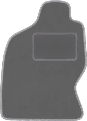 Immagine prodotto di Tappetino conducente in velluto grafite compatibile con Nissan Terrano II (1993-2005, 0) – con fissaggi – su misura