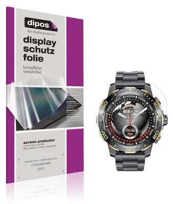 Produktbild von 6x Schutzfolie für CHOOSETIME EF21 klar Displayschutzfolie Folie Display Schutz dipos